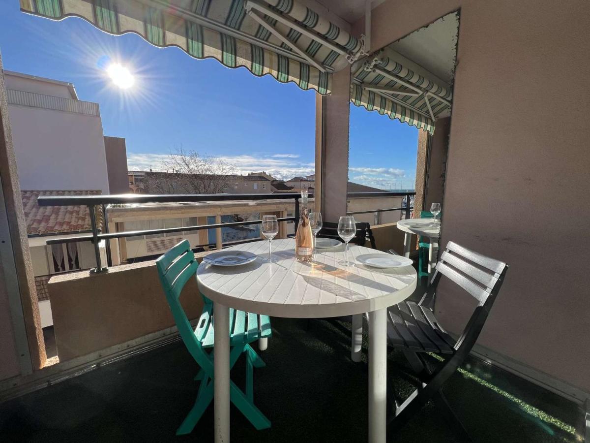 T2 Centre-Ville Avec Climatisation, Proche Plage, 4 Pers - Fr-1-701-28 Вальрас-Плаж Екстер'єр фото